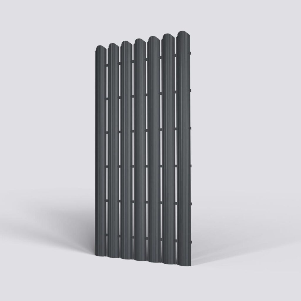 Șipcă metalică semirotundă